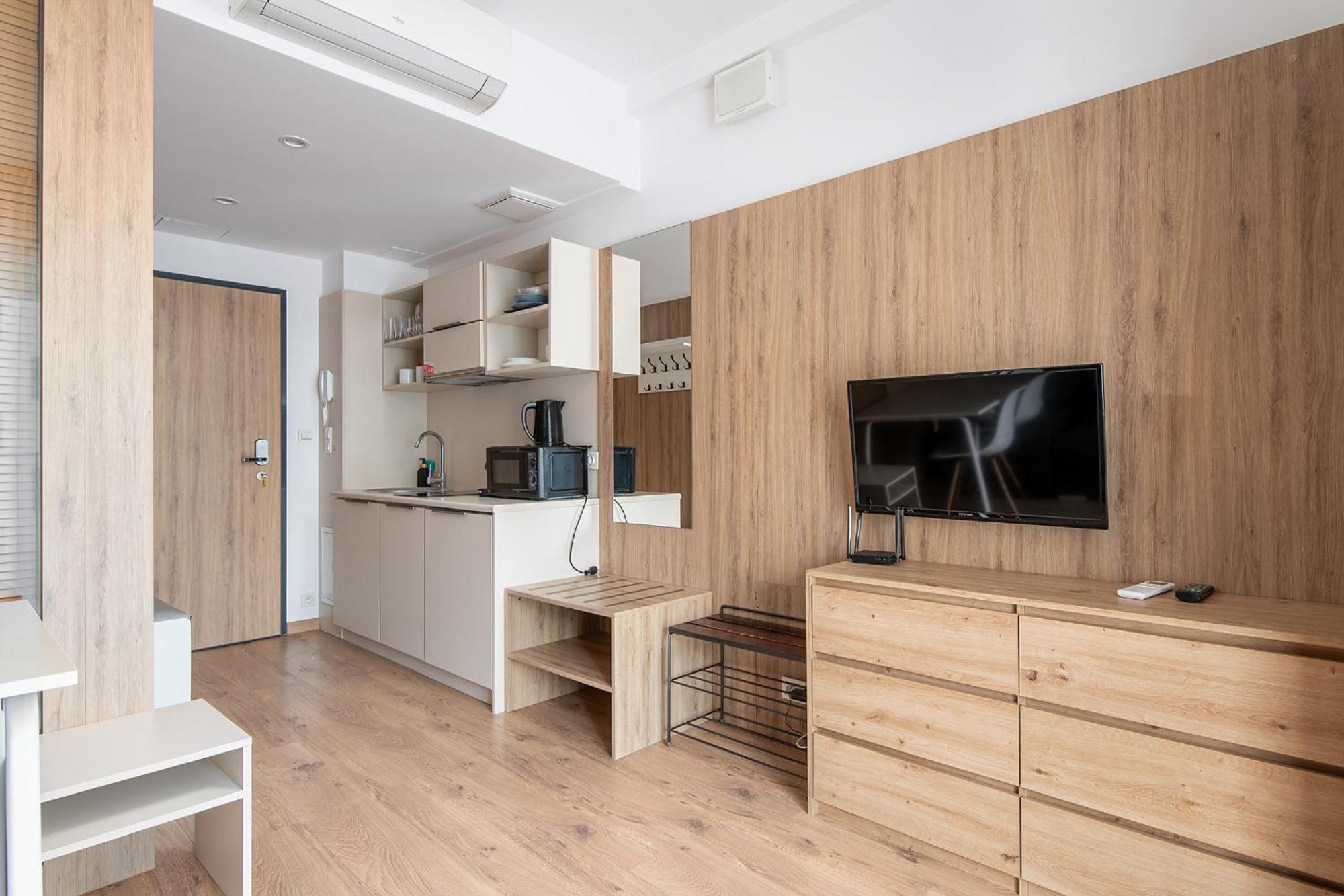 Rentplanet - Apartamenty Wolska Warschau Exterior foto